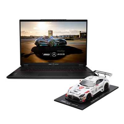 MSI Stealth 18 Mercedes-AMG A1VHG-074IT, Intel Ultra 9 185H, 45,7 cm (18"), WQUXGA, RTX 4080 12GB, 32GB DDR5, 2TB SSD, W11 Pro