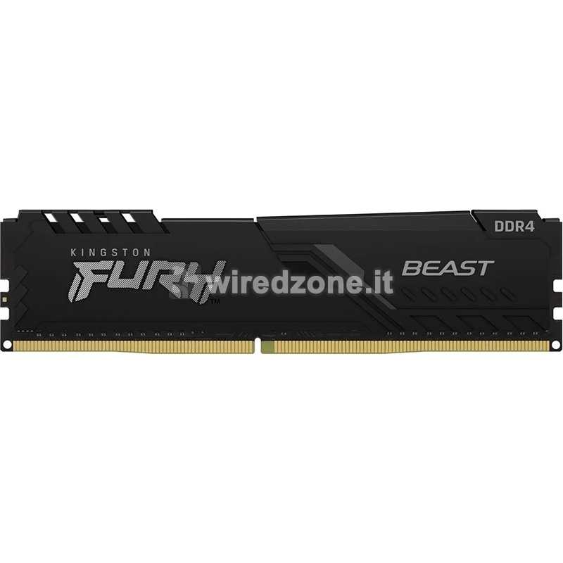 Kingston FURY Beast Black, DDR4-3200, CL16, DIMM - 32 GB (1x32GB)