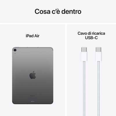 Apple iPad Air Grey, 27,9 cm (11"), 8GB RAM, 128GB, 12MP, iPadOS