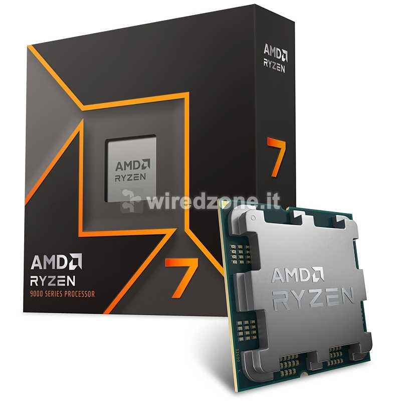 AMD Ryzen 7 9700X 3,8 GHz (Granite Ridge) AM5 - Boxed, without Cooling