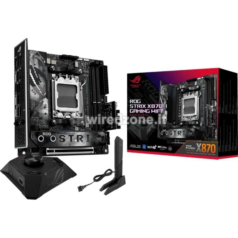 ASUS ROG Strix X870-I Gaming WiFi, AMD X870 Mainboard AM5