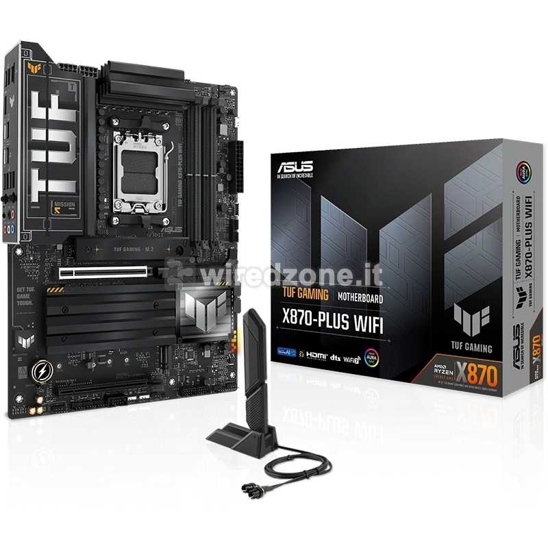 ASUS TUF Gaming X870-Plus WiFi, AMD X870 Mainboard AM5