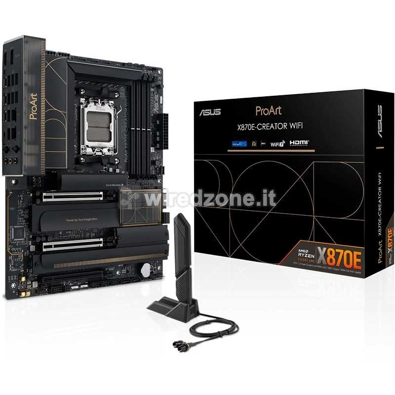 ASUS ProArt X870E-Creator WiFi, AMD X870E Mainboard AM5