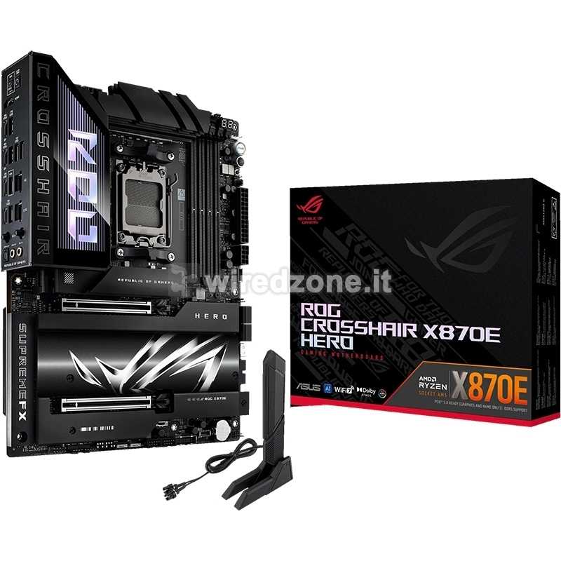 ASUS ROG Crosshair X870E Hero, AMD X870E Mainboard AM5