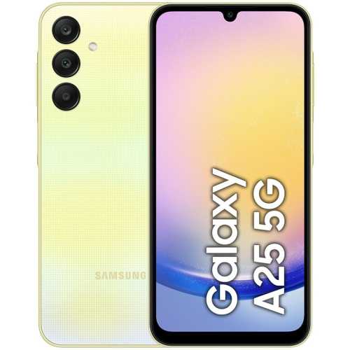 Samsung Galaxy A25 5G Yellow, 16,5 cm (6.5"), 8GB RAM, 256GB, 50MP, Android