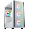 Cooler Master MasterBox 600 Mid-Tower, Side-Glass - White