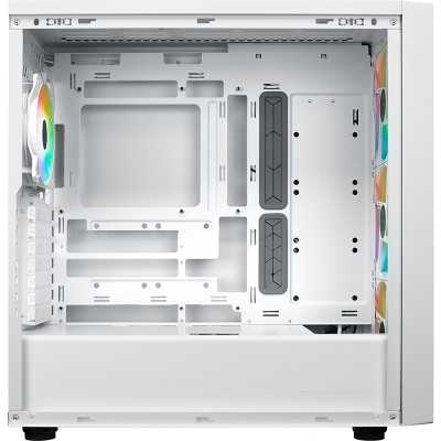 Cooler Master MasterBox 600 Mid-Tower, Side-Glass - White