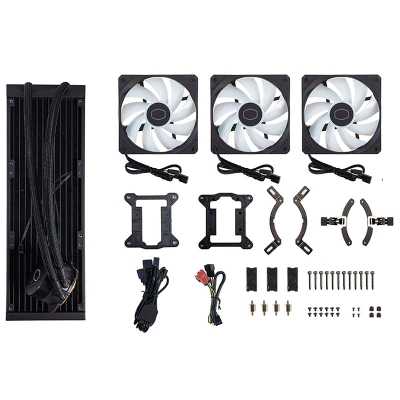 Cooler Master MasterLiquid 360L Core ARGB, CPU-Cooler AIO - Black