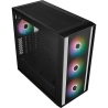 Cooler Master MasterBox 600 Mid-Tower, Side-Glass - Black