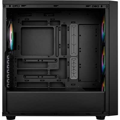 Cooler Master MasterBox 600 Mid-Tower, Side-Glass - Black