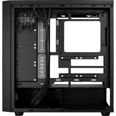 Cooler Master MasterBox 600 Mid-Tower, Side-Glass - Black