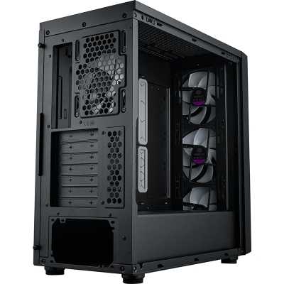 Cooler Master MasterBox 600 Mid-Tower, Side-Glass - Black