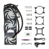 Cooler Master MasterLiquid 360 ION RGB, CPU-Cooler AIO - Black