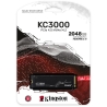 Kingston KC3000 SSD, PCIe 4x4, NVMe, M.2 2280 - 2,05 TB