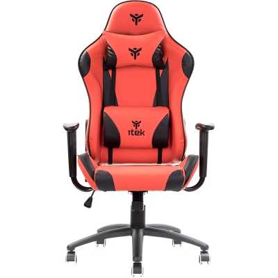 itek PLAYCOM PM20 Gaming Chair - Red / Black