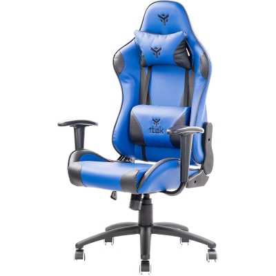 itek PLAYCOM PM20 Gaming Chair - Blue / Black