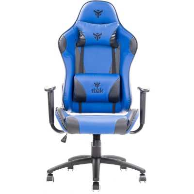 itek PLAYCOM PM20 Gaming Chair - Blue / Black