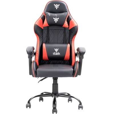 itek RHOMBUS PF10 Gaming Chair - Black / Red