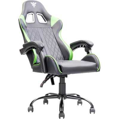 itek RHOMBUS PF10 Gaming Chair - Black / Green