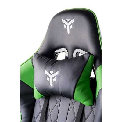 itek RHOMBUS PF10 Gaming Chair - Black / Green