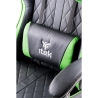 itek RHOMBUS PF10 Gaming Chair - Black / Green