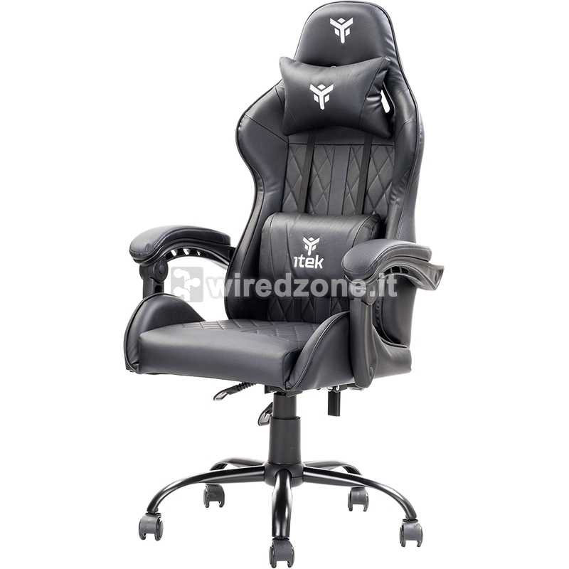 itek RHOMBUS PF10 Gaming Chair - Black