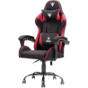 itek RHOMBUS FF10 Fabric Gaming Chair - Black / Red