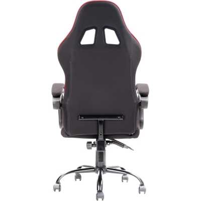 itek RHOMBUS FF10 Fabric Gaming Chair - Black / Red