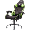 itek RHOMBUS FF10 Fabric Gaming Chair - Black / Green