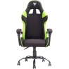 itek RHOMBUS FF10 Fabric Gaming Chair - Black / Green