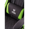 itek RHOMBUS FF10 Fabric Gaming Chair - Black / Green