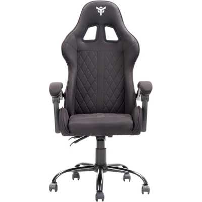 itek RHOMBUS FF10 Fabric Gaming Chair - Black