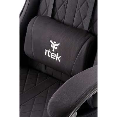 itek RHOMBUS FF10 Fabric Gaming Chair - Black