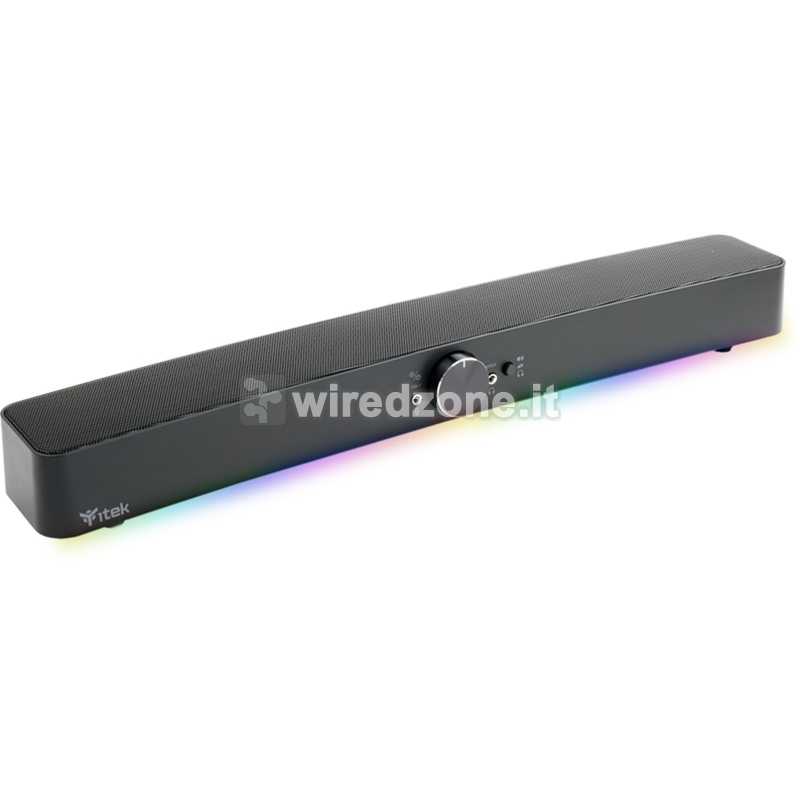 itek Gaming Soundbar S100 RGB - Black