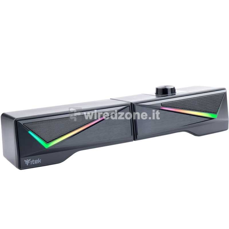 itek Gaming Soundbar S101 RGB - Black