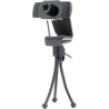 itek W300 Webcam with Microphone and Tripod - Black