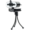 itek W401L Webcam with LED Ring, Microphone and Tripod - Black