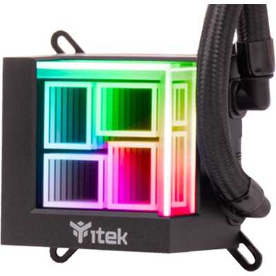 itek HYDRO CUBE 240B ARGB CPU-Cooler AIO - Black