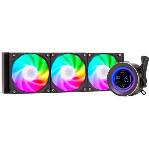 itek ARCTIC SPHERE LCD 360 ARGB CPU-Cooler AIO - Black