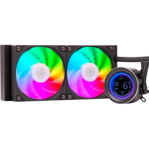 itek ARCTIC SPHERE LCD 240 ARGB CPU-Cooler AIO - Black