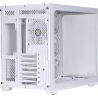 itek DARK CAVE CURVED Mid-Tower, Side-Glass - White