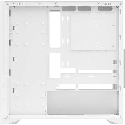 itek WOODY Mid-Tower, Side-Glass - White