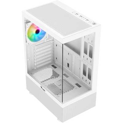 itek SHOWBUI 33W Mid-Tower, Side-Glass - White