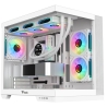 itek DARK CAVE DS Mid-Tower, Side-Glass - White