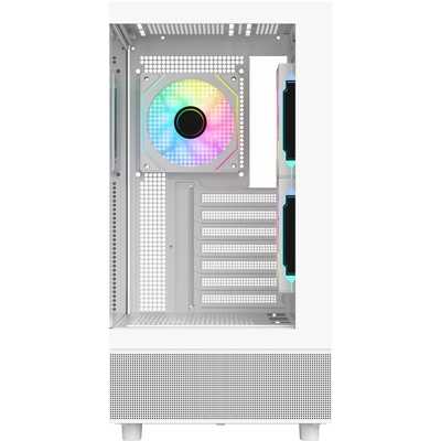 itek SHOWBUI 42W Mid-Tower, Side-Glass - White