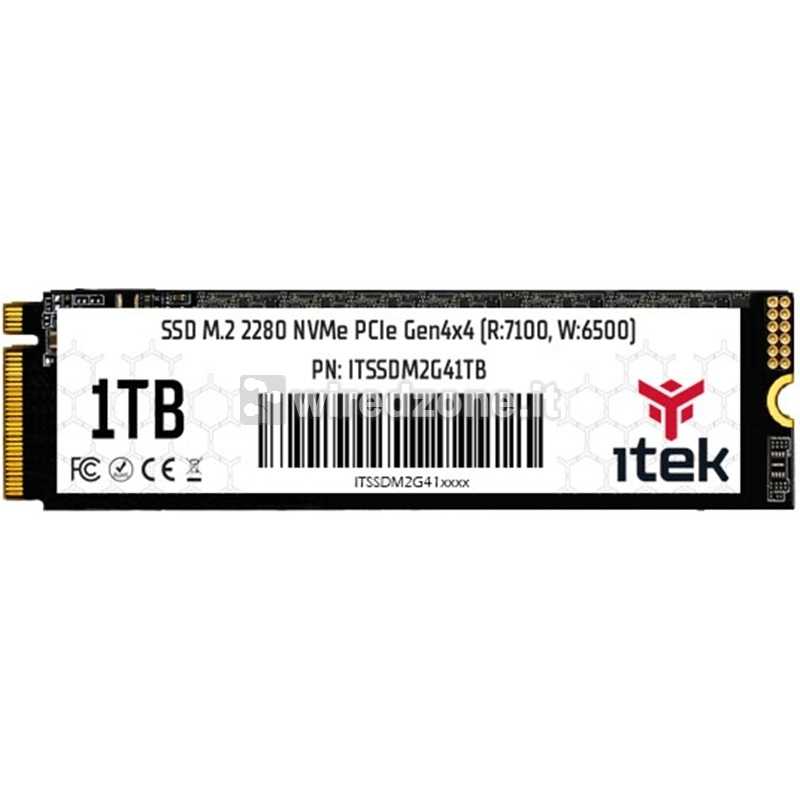 Itek SSD, PCIe Gen4x4, NVMe, M.2 2280 - 1 TB