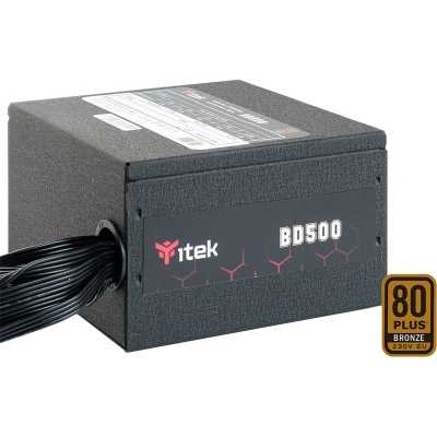 itek BD500, 80 PLUS Bronze, Non-Modular - 500 Watt