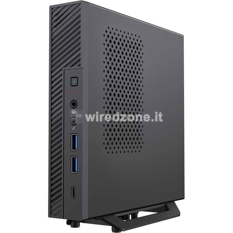 itek PILOT Z1, SFF, Mini PC Barebone - Black