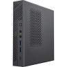 itek PILOT Z1, SFF, Mini PC Barebone - Black