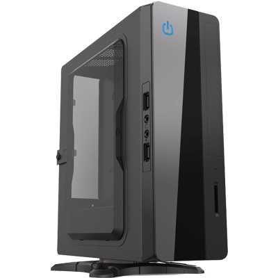 Case SPIRIT Mini-Tower with PSU-130w - Black